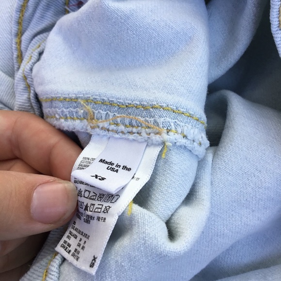 American apparel light wash circle skirt - Picture 8 of 8